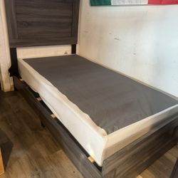 Twin Bed With No spring No Mattress