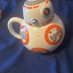 Star Wars BB8 Cookie Jar And BB8 Piggy Bank