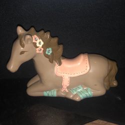 Horse Shaped Ceramic Beautiful Pony Bank (retired). Target Circo Brand 