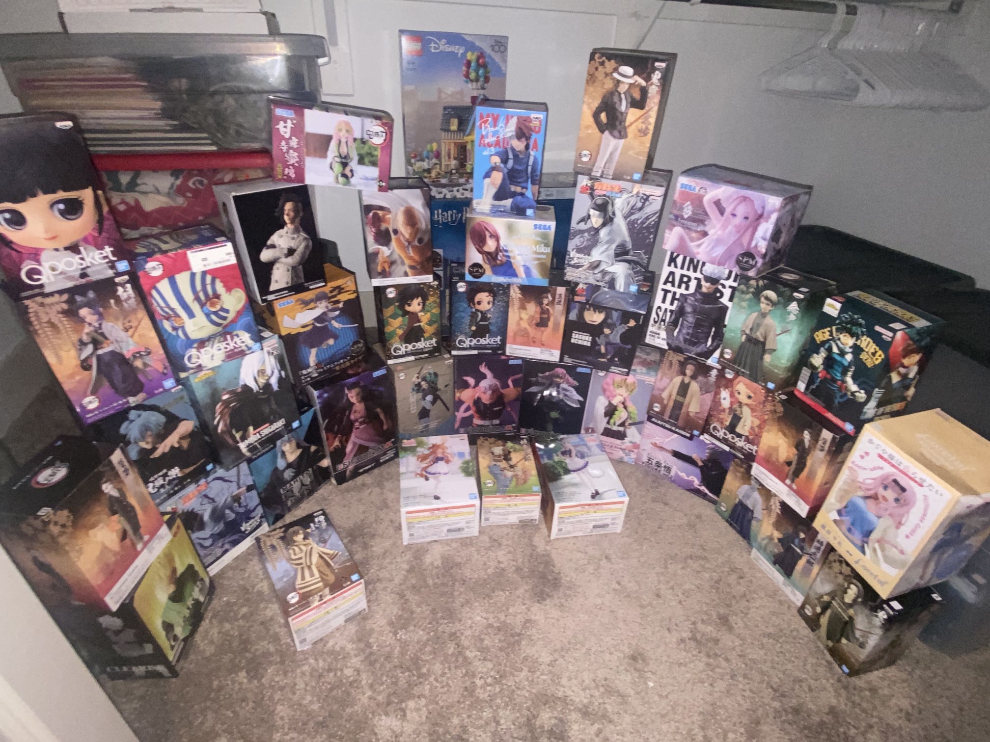 Selling Japanese Anime Figurines $15 A Piece Or $400 For All