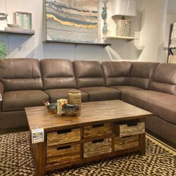 Sectional In Stock For Immediate Delivery 