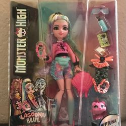 Monster High Lagoona Blue 2022 Reboot G3 Generation 3 NEW & Sealed!