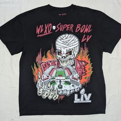 The Weeknd x Warren Lotas XO NFL Super Bowl LV Tee T-Shirt Size XL