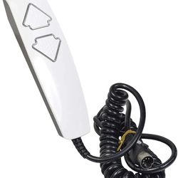 AlveyTech Standard 2-Button 5-Pin Hand Control with USB Port for The Mega Motion Lift Chair (MM200) - Replacement Remote Pendant for MM200 Electric Po
