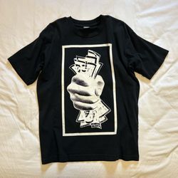 OBEY CLOTHING cash For Chaos T- Shirt Size Small 