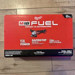 Milwaukee 2880-20 M18 FUEL 4-1/2" / 5" Grinder Paddle Switch, No-Lock