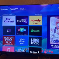 40” Hisense Roku Tv 