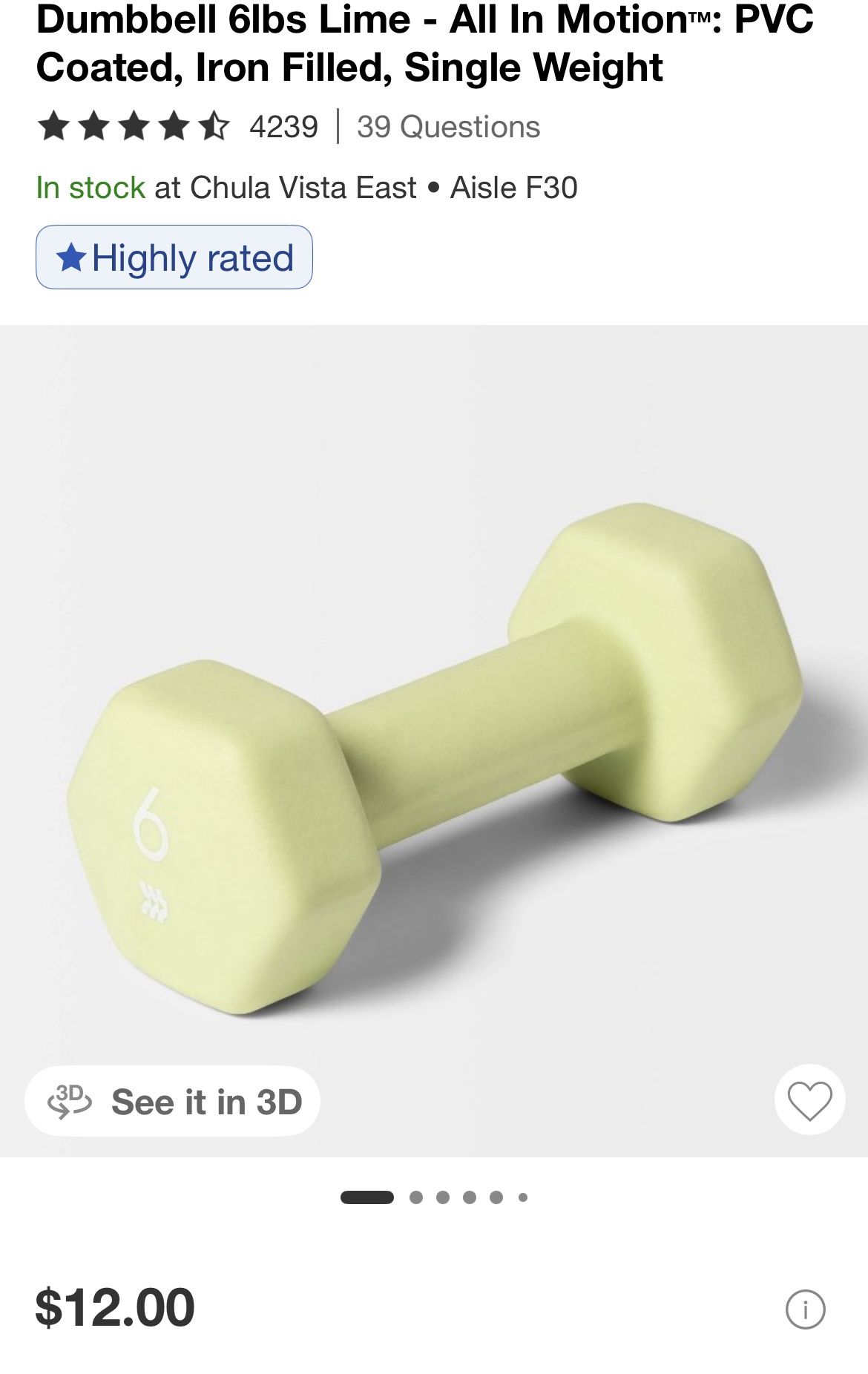 Dumbbells For Sale 🛍️