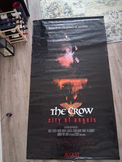 The Crow Horror Movie Poster