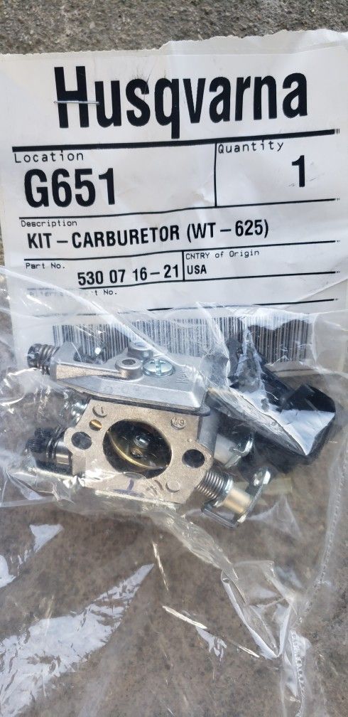 Walbro 625 carburetor -

