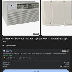AC Unit 80%off Almost $1000, Only $200, No Holds , Pickup Only