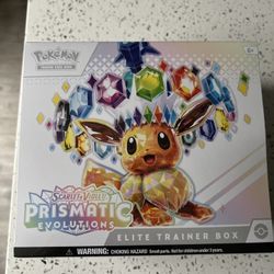 Pokemon Prismatic Evolutions ETB 