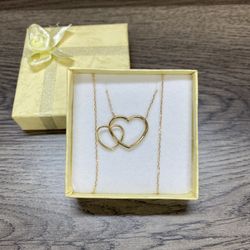 14K Gold Chain and Charm