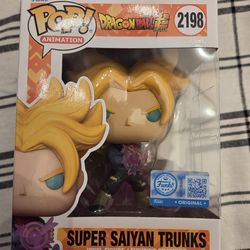 Super Saiyan Trunks Funko Pop #2198