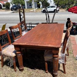 Beautiful Dining Set 6 Chairs
