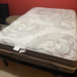 Electric Bed Frame With Mattress