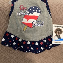 XS New With Tag Dog Outfit 
