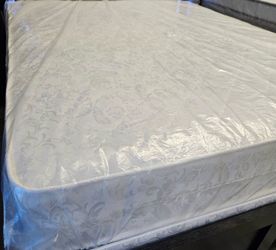 Brand new king size mattress and box spring $250, Brand new queen size mattress and box spring $200