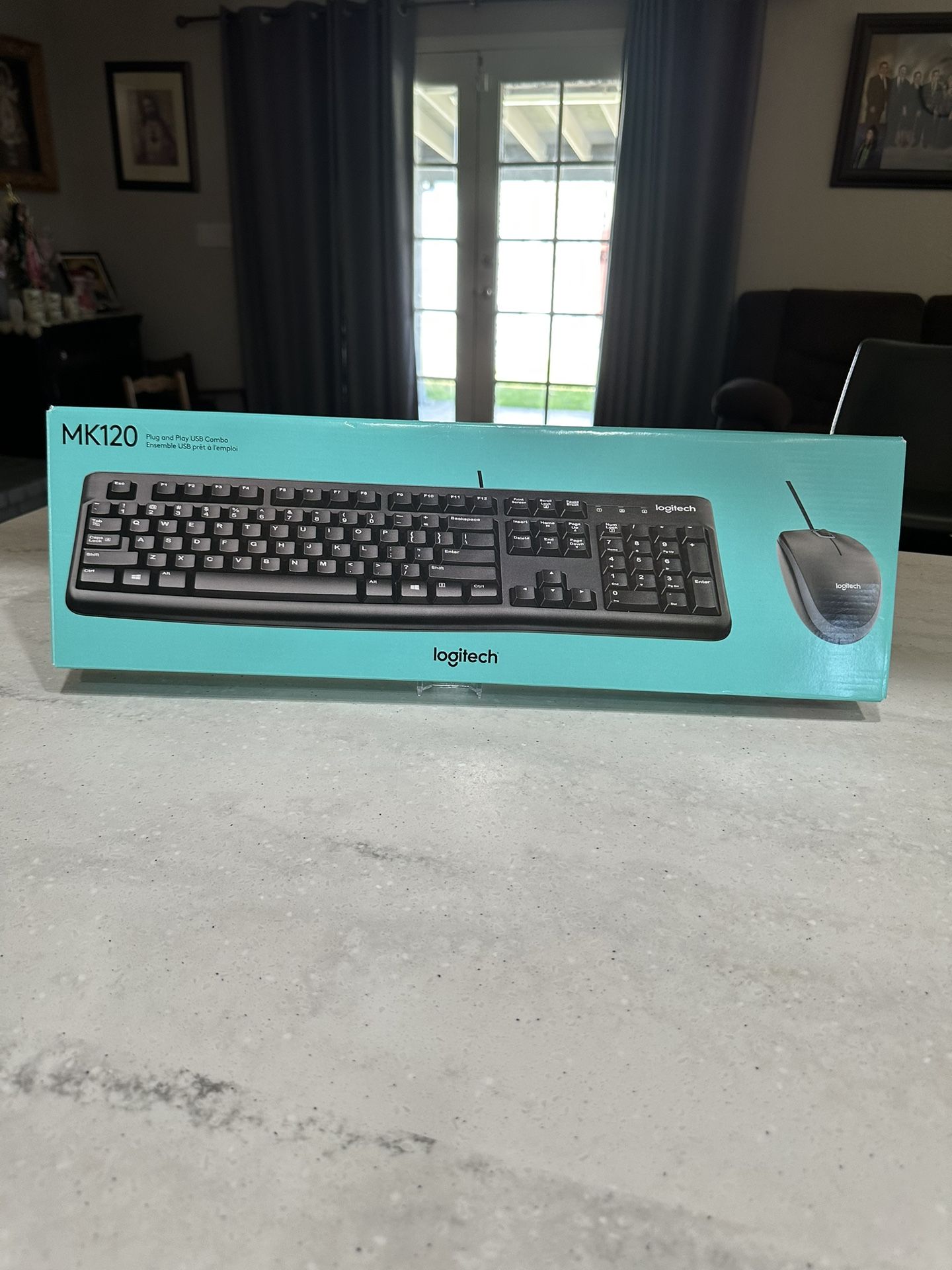 Logitech MK120 New Keyboard & Mouse