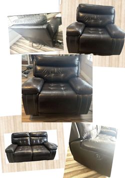 Ashley Power Reclining Loveseat & Recliner
