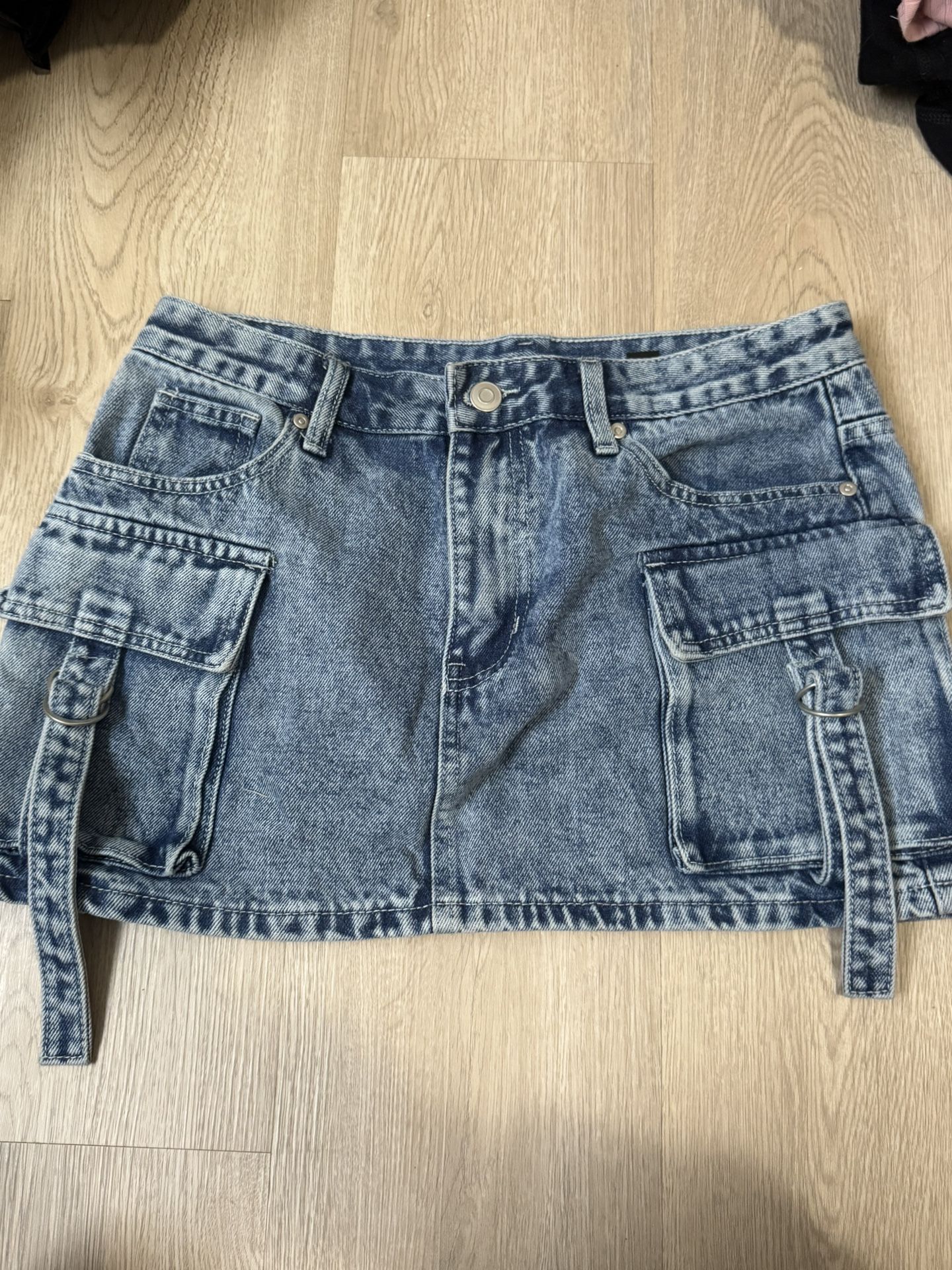 Denim skirt