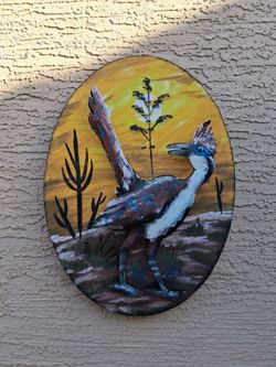 3D Roadrunner Wall Art