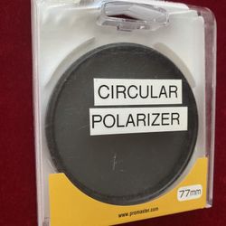 ProMaster 77mm Circular Polarizer - Polarizing Filter #2837