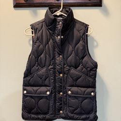 J. Crew Women’s Black vest