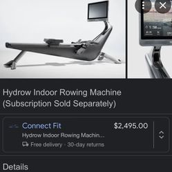 Hydrow Indoor Rowing Machine