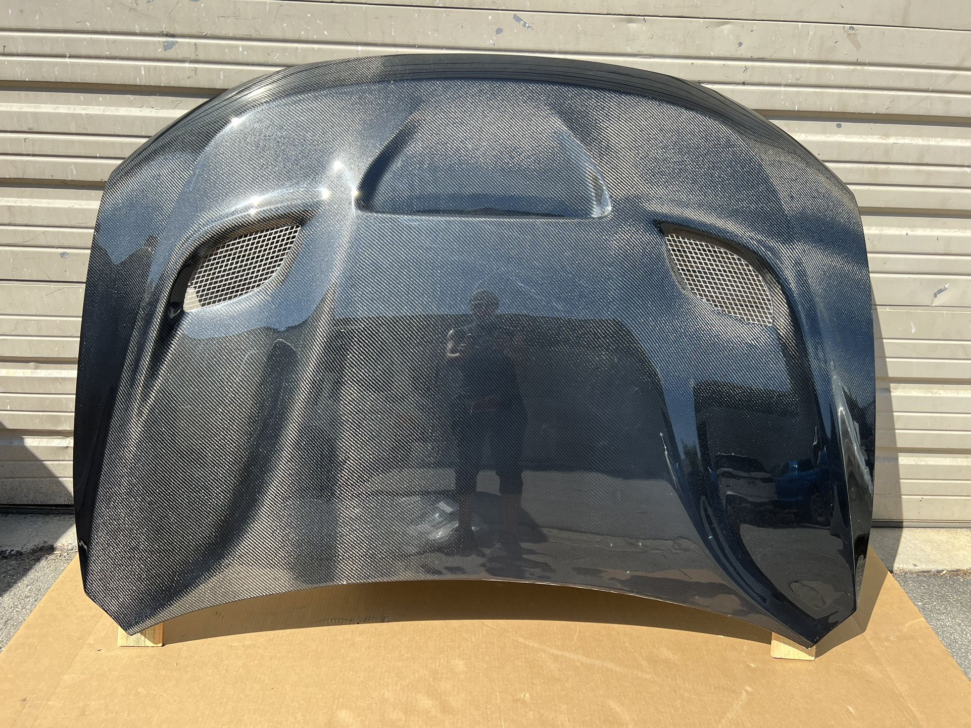 New 2011 - 2023 Dodge Durango Carbon Creations SRT Hellcat Look Hood - Part # 115436 (Special Order)