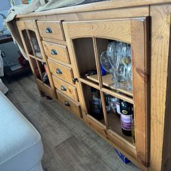 $50 Real Wood Tv Stand 