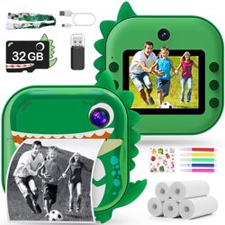 Kids Camera Instant Print,Boy Toys Digital Camera for Kids 