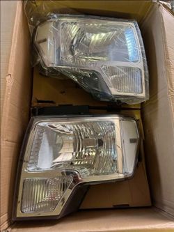 09-14 Ford F-150 Headlights Faros Calaveras Micas Luces Lamps