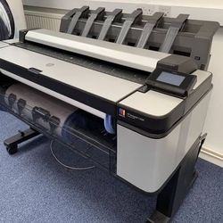 HP Designjet T3500 PS Blueprint 36-in Printer With High Resolution 36inch Scanner Low Usage