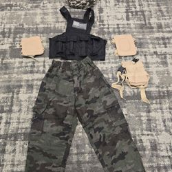 Kids Commando Costume Small 4-6