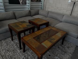 3 piece coffee table set