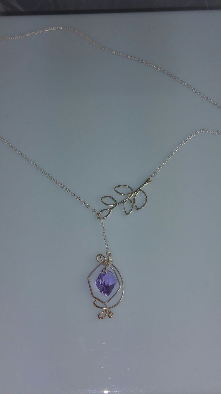 Handmade Wire Art Necklace