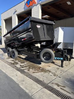 TETON Dump Trailer 7x14x4 TDM 16K GVWR