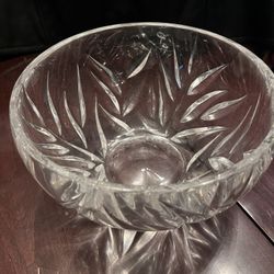 Vintage GORHAM Lead Crystal Bowl, 