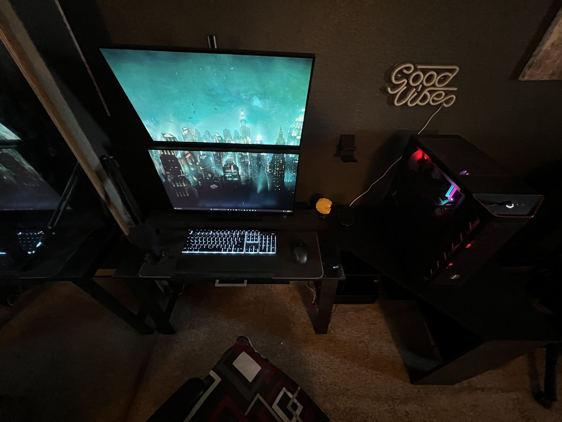 Full Desktop Gaming PC setup 