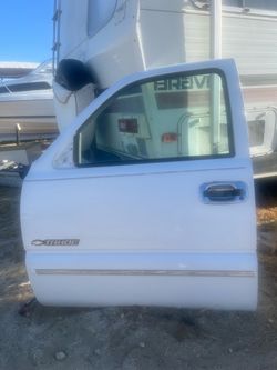 Chevy Tahoe Front Door White OEM