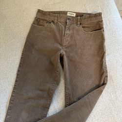 Goodfellow & Co brown vintage straight leg jeans