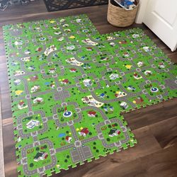 Large Foam Play Mat/ Car Rug