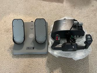 CH Flight Sim Yoke FSY211U + CH Pro Pedals PPU995 – Good Condition, Untested, Bundle Sale