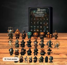 31 Nights of Fright Halloween Countdown Box