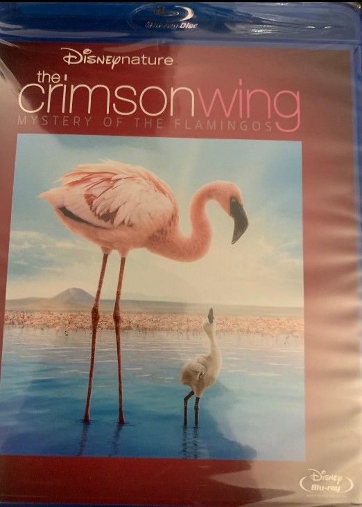 DisneyNature’s The CRIMSON WING Mystery Of The FLAMINGO’S (Blu-Ray-2008) NEW!