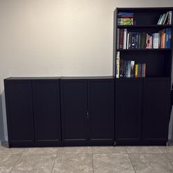IKEA Billy bookcase with doors