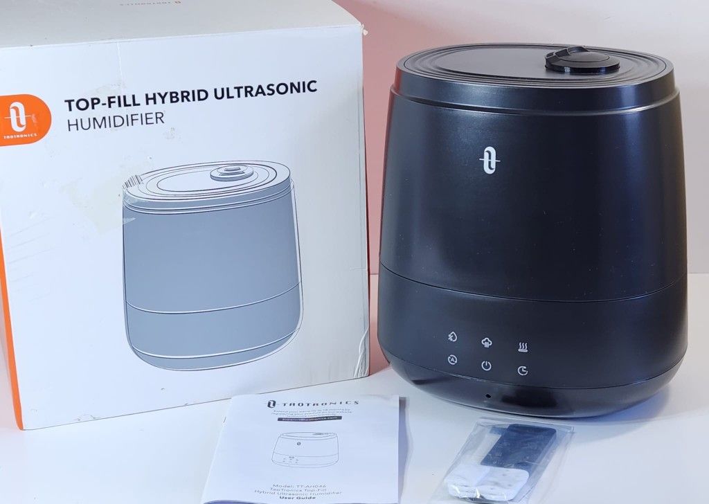 TAOTRON Top Fill Humidifiers for Bedroom Large Room, 6L Warm and Cool Mist Ultrasonic Air #870