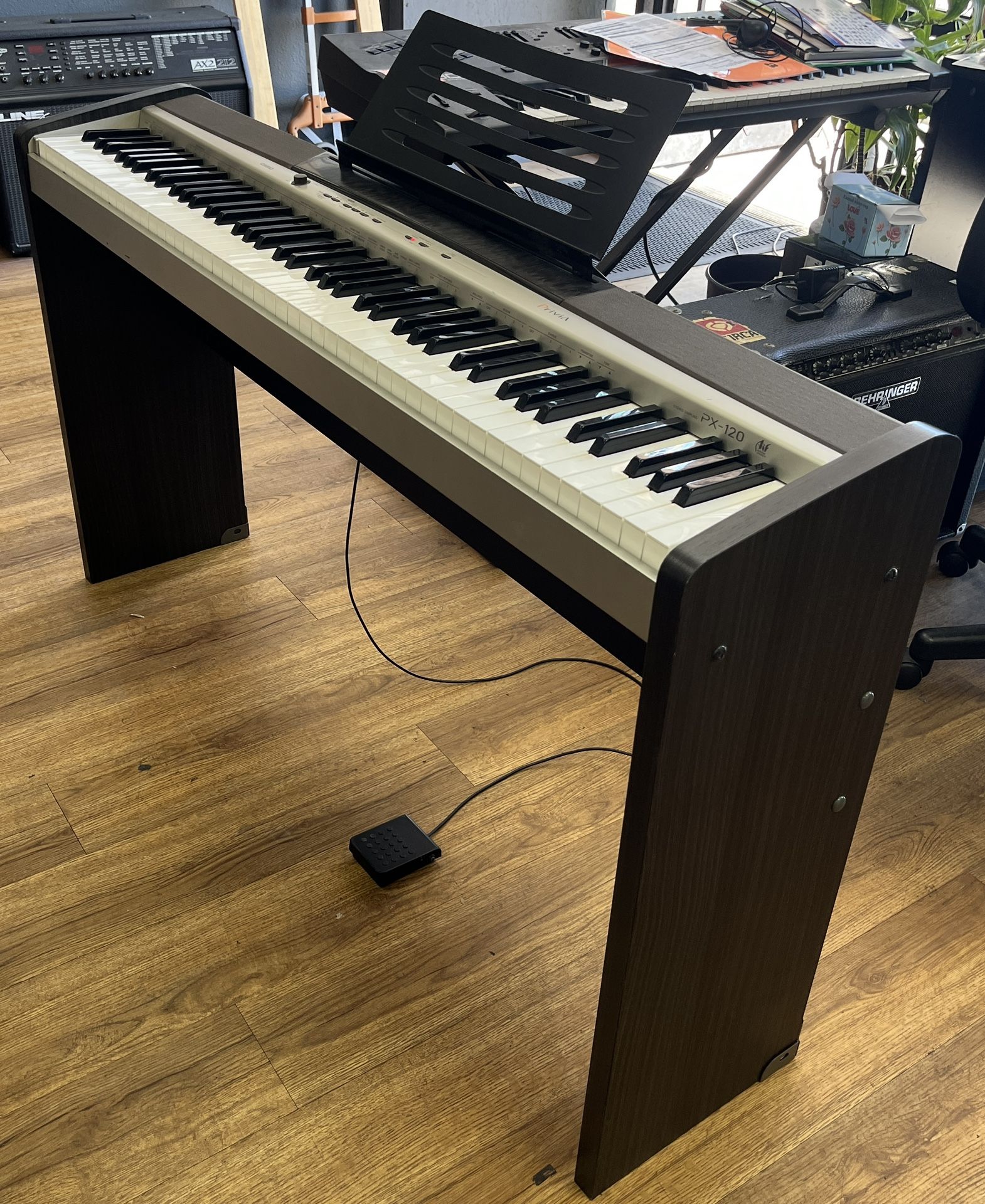 CASIO PRIVIA PX 120 88 WEIGHTED KEY DIGITAL PIANO