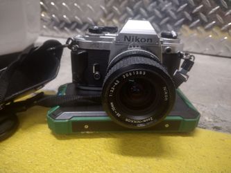 Vintage Nikon FG 35mm SLR camera